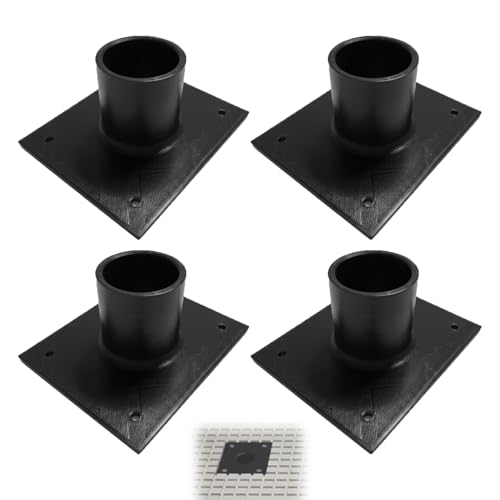 4 Pack Vacuum Table Flanges for CNC Hold-Down System