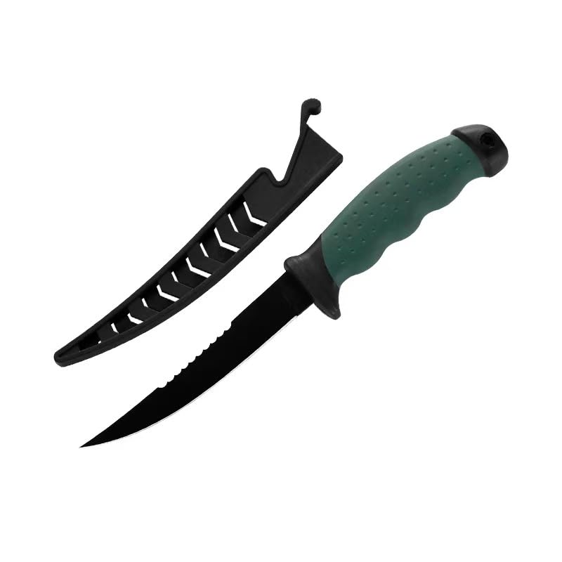 Kit tabla de cortar pescado de bambú antideslizante miniatura 4