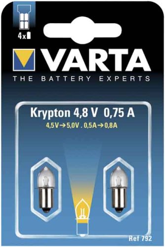 Krypton Ersatzlampe KPR113 4,8 V - 0,75A