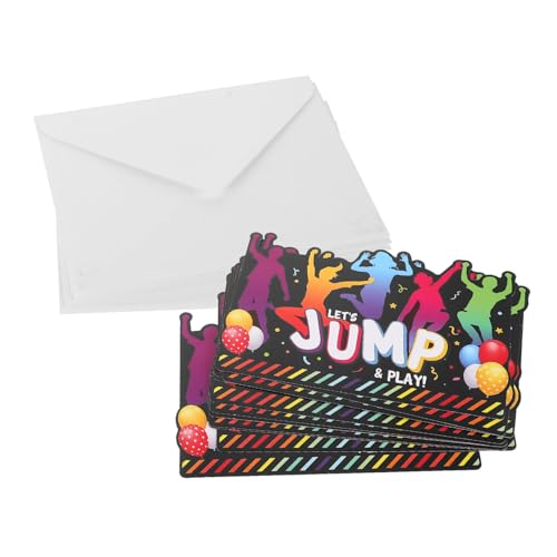 TOPPERFUN 12 セット パーティー招待状 お祝い告知カード の誕生日の招待