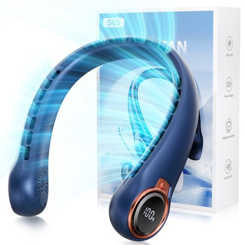 ZHZW Portable Neck Fan with 6000mAh USB …