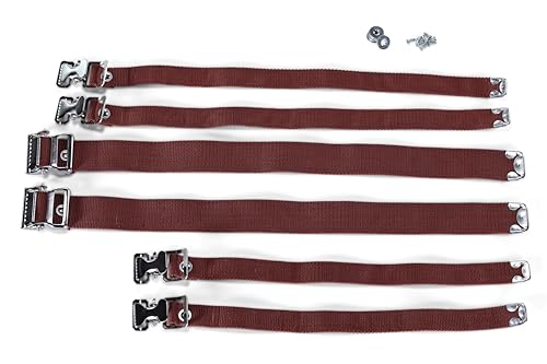 ToolPro Replacement Kit for Stilts - Compatible with All ToolPro Stilts Easy On-Site Replacement & Installation (K2 Straps)