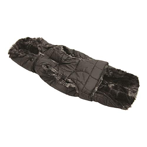 Steppmantel für Hunde - Schwarz - 47 cm - Schwarz - Fashion Dog