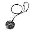 JOVIVI Tree of Life Obsidian Crystal Stone Healing Amulet Protection Pendant Necklace Men Handcarved Natural Black Gemstone Quartz Jewellery for Women Gifts #3