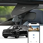 Fitcamx 4K Dash Cam Suitable for Honda Pilot 2023 2024 2025 2026, Integrated OEM Look, 2160P UHD Video, Built-in WiFi & APP, WDR Night Vision, G-Sensor, Loop Recording, Easy to Install, 64GB Card