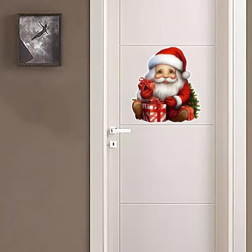 Vinilo Decorativo Santa Claus Rojo y Blanco miniatura 7