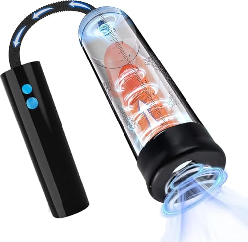 Male Masturbator, Manual Vacuum Penis Pump, Male Enlargement Booster, Erection Enhancer & Penis