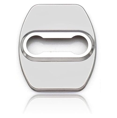 AJAAS 4 Stück Auto Türschloss Abdeckung, Für Kia Sportage Ceed Venga Picanto Auto Styling Türschloss Abdeckung Anti Rust Fall Protector Zubehör,A