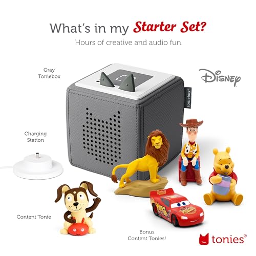 Image of Toniebox 1 Disney Pixar Bundle - Gray [Discontinued]