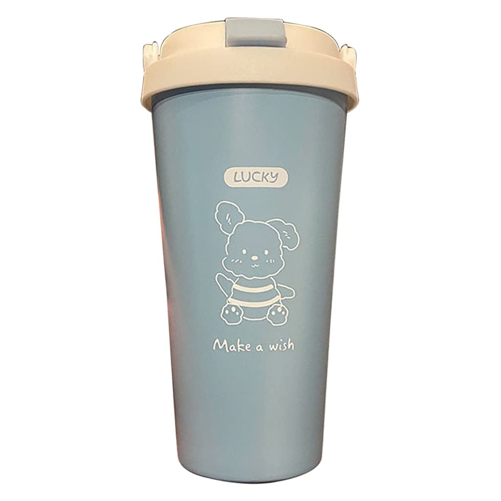 MALSSE Children Bottle Stainless Steel Cup Vacuum Cup Coffee Mugs Children Thermal Water Bottle for School Cups for Hot and Cold Drinks