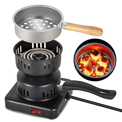 REANICE Electric Charcoal Lighter, CarbÃ³n vegetal Starter MultipropÃ³sito Quemador de CarbÃ³n RÃ¡pido Cocina ElÃ©ctrica CarbÃ³n Quemador para Â¨Â¹r WÂ¨Â¹rfel