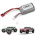 HAIBOXING Brushless RC Cars 3S Polymer Lithium-ion Battery HPY 703462,1/16th 1/14 Scale Spare Parts 11.1V, 1300mAh, 14.43Wh RC Truck Upgraded Batteries Apply to 16890SA & 3100A(11113S)