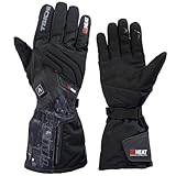 [RSタイチ] バイク 電熱グローブ 秋冬 防水 防寒 保温 タッチパネル対応 プロテクター内蔵 e-HEAT グローブ RST656 MET BLACK WL レディース