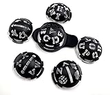 6 in 1 Golf Ball Liner Line Marker Template Drawing Mark Alignment Tool