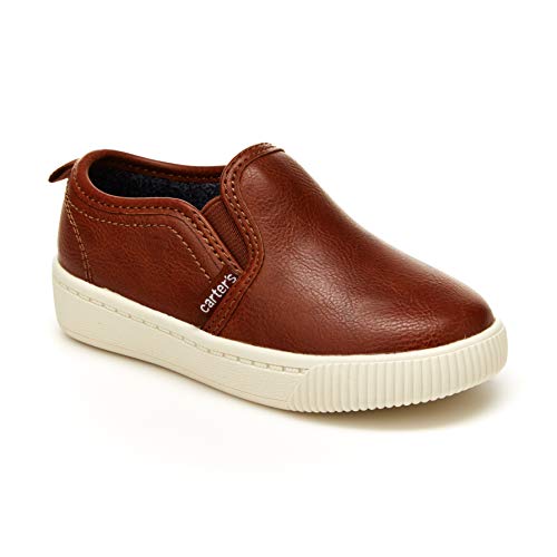 Carter's Zapatos de vestir unisex para niños Ricky, Marrón, 33 EU