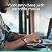 Logitech M185 Wireless Mouse, 2.4GHz with USB Mini Receiver, 12-Month Battery Life, 1000 DPI Optical Tracking, Ambidextrous, Compatible with PC, Mac, Laptop - Black