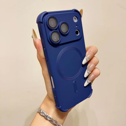 Coque silicone iPhone 17 Pro Max antichoc et compatible charge sans fil