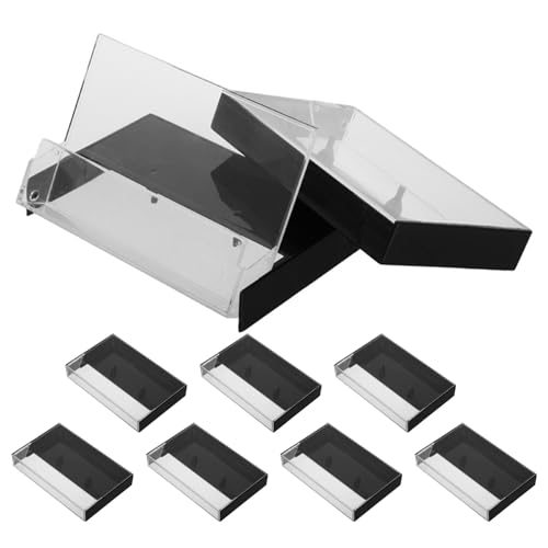 BAZEITFLOW ���g���J�Z�b�g�e�[�v���[�{�b�N�X9PCS �v���X�`�b�N���I�[�f�B�I�J�Z�b�g�e�[�v�z���_�[ �ϏՌ��݌v�e�[�v����h�~ ���f�B�A���[