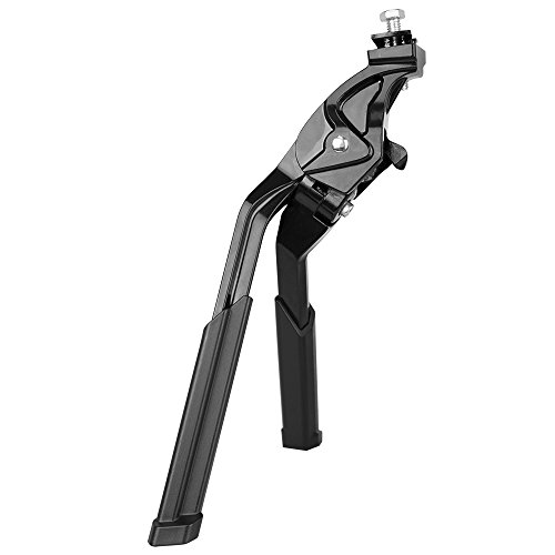 BV(ビーブイ)自転車 キックスタンド 長さ調節可能 ダブルレッグスタンド 24”-29” (60～73cm)自転車に対応 電動アシスト自転車 対応 BV-KA88-BK