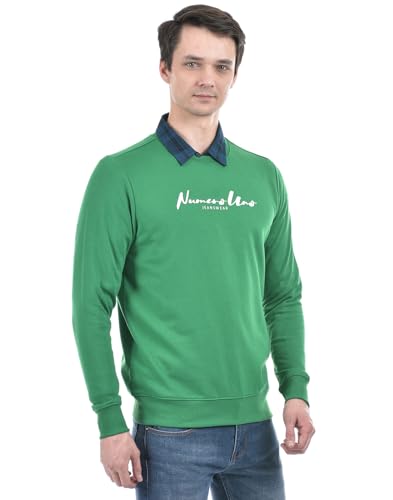 Image of Numero Uno Men's Varsity Red Statement Sweatshirt