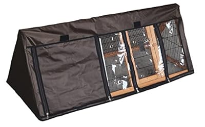Easipet Rabbit Hutch Cover - Waterproof and wind resistant in 5 sizes (apex (fits FED21385))