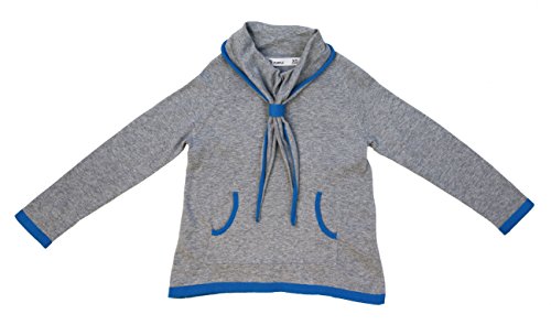 Ms Purple Girls' Girls' 100% Cotton Sailor Pullover Sweater