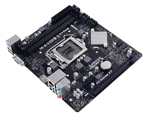 BIOSTAR PC and Laptop Accessories Brand Model Motherboard 1155 H61MHV3 MATX, Multi-Coloured - Image 3