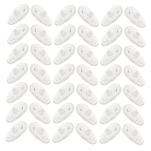 Plaquettes de nez pour lunettes ABOOFAN - 30 paires de rechange confort