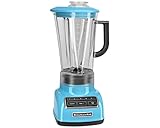 KitchenAid KSB1575CL 5-Speed Diamond Blender with 60-Ounce BPA-Free Pitcher - Crystal Blue