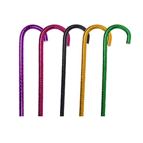 Amosfun 5pcs Children Dance Cane Dance Performance Crutch Jazz Decorative Props Walking Stick