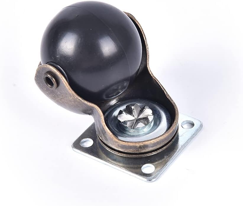 Roulette pivotante robuste de rechange à 360° pour chaise de bureau et meubles