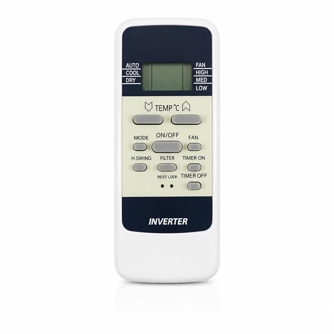 Remote Compatible for Hitachi AC Remote Control Model RAW318KUD 137B Suitable for Window 1.5 Ton Air Conditioner 3 Star remotes - Match Keys Exactly to Replicate Genuine Remote Function-image-7
