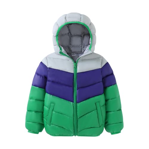 HILEELANG Unisex Kids Hoodie Cotton Sweatshirts and Winter Puffer Jacket Coat4
