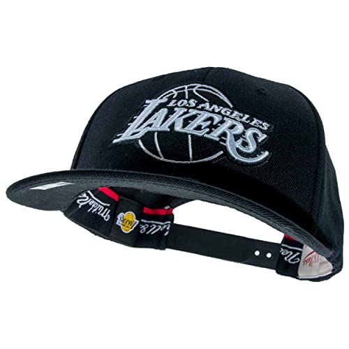 Casquette Mitchell & Ness NBA Black and White Classic Red Snapback Noir