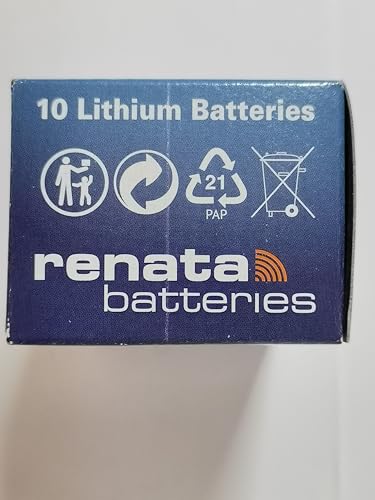 Baterías Renata CR1216 3V Litio Coin Cell 5 unidades miniatura 2