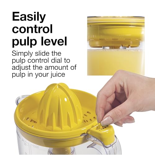Proctor Silex Electric Citrus Juicer with 34 oz. Pitcher & Pulp Control — view 7