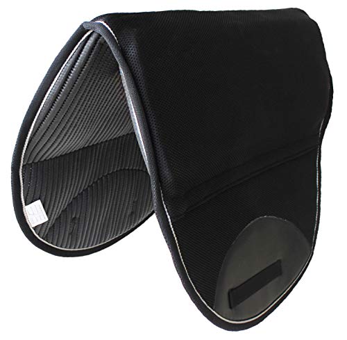 Pro Rider Horse English Treeless Endurance Memory Foam Neoprene Saddle Pad 6407BK1