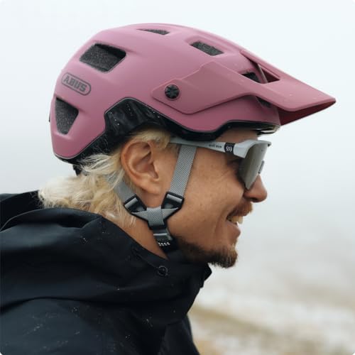 Casco de bicicleta MTB ABUS MoDrop MIPS L rojo para rutas de montaña y senderos técnicos 5