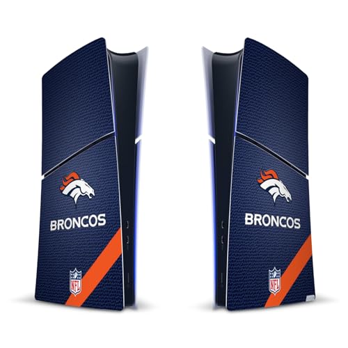 Autocollant Denver Broncos PS5 Slim Vinyle de Protection Anti-Rayures pour Console Digital