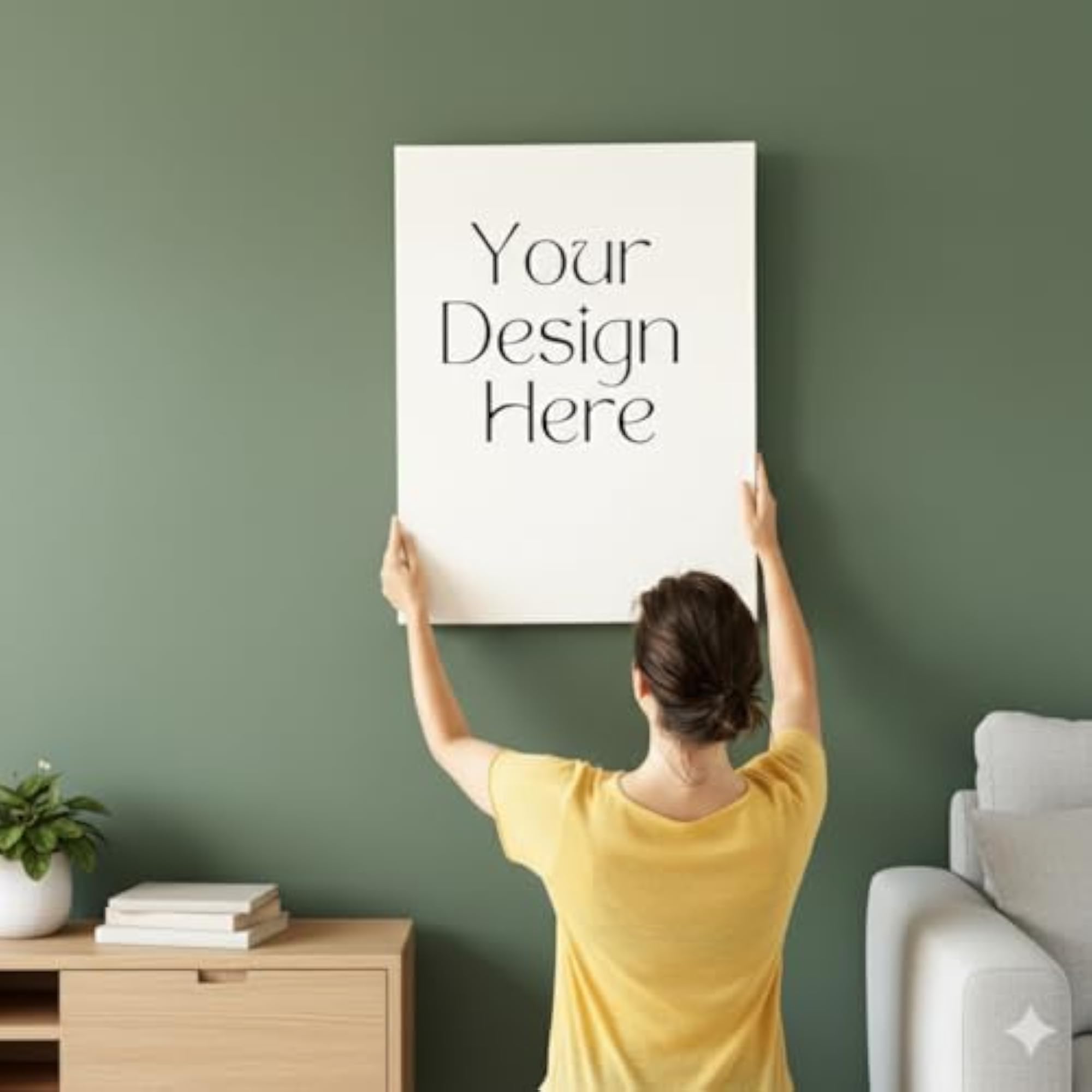 Personalized Canvas LED Backlit Photo Frame