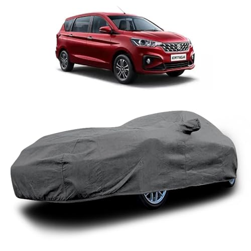 Image of Heavy-Duty Car Cover for Compatible with Maruti Ertiga (2012 to 2025 All Models) Deluxe Car Protection Cover - Waterproof & UV-Resistant All-Season Exterior Protection