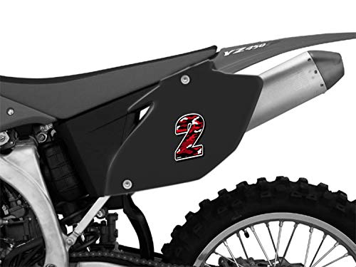 Biomar Labs® Adesivo Sticker Numero Racing 2 Gara