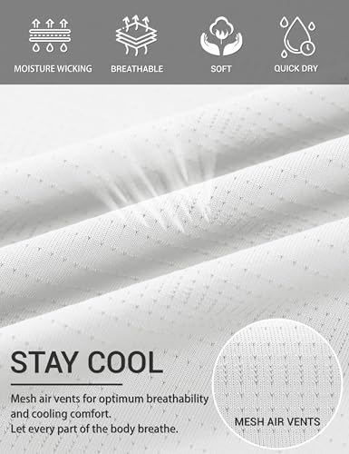 TACVASEN Men's Lightweight Athletic T-Shirts Quick Dry Workout Gym Tops Short Sleeve Running Tee Shirt Performance Activewear4