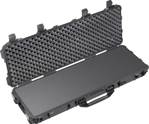 Pelican Protector 1720 Long Case - Multi-Purpose Hard Case with Foam - Tripod, Camera Equipment, Sportsmans Gun Case, Electronics Gear, and More (Black) -  017200-0000-110