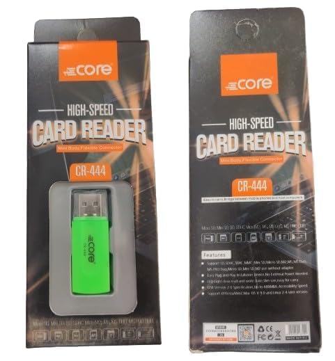 SD Branded Original 4 in 1 USB 2.0 Card Reader Supported Memory Cards for Compatible with Micro SD, Mini SD, SD, SDXC, Micro M2, Memory Stick (Multi Colour) (Pack of 1)-image-14