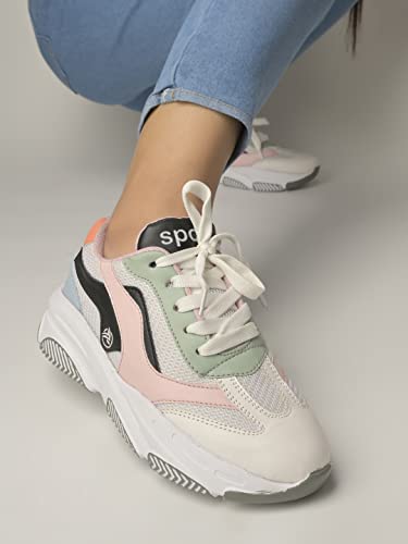 Image of Shoetopia Women Lace Up Sneaker Shoes