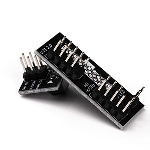 Gtpartes Front Panel Header Adapter Compatible With Dell Optiplex 7010 9010 7020 9020 And Precision T1700 #TOP6