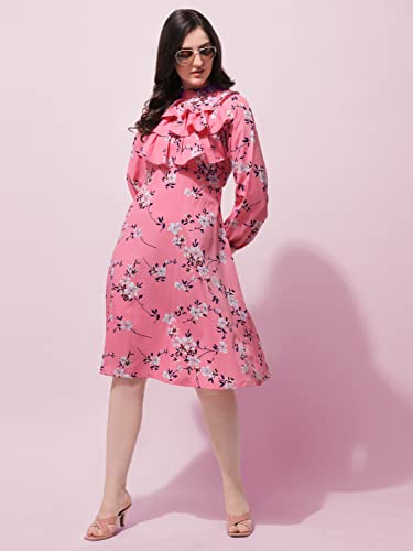 Image of OOMPH! Women's Wrap Knee Length Dress