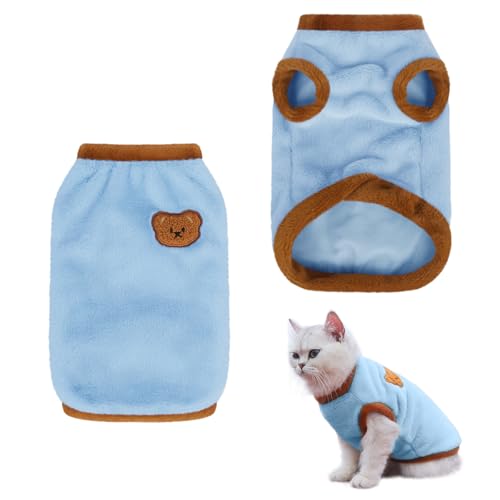 Bekecidi Abbigliamento per gatti, maglione invernale caldo per gatti in