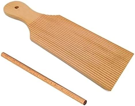 Easily Make Homemade Pasta and Non-Stick Butte Pasta Board Roller Noodles Wooden Butter Table and Popsicles image 5